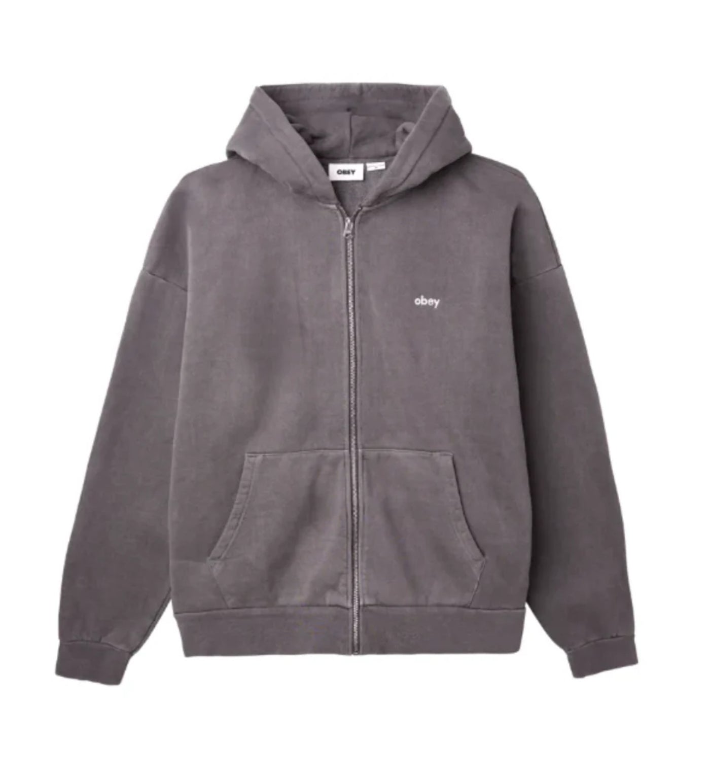 Lowercase Pigment Zip, Digital Black