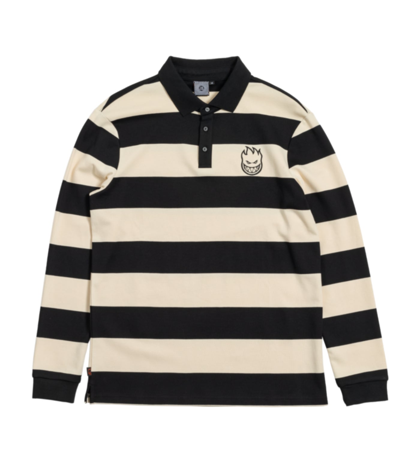 Bighead Rugby LS. Off White/Black
