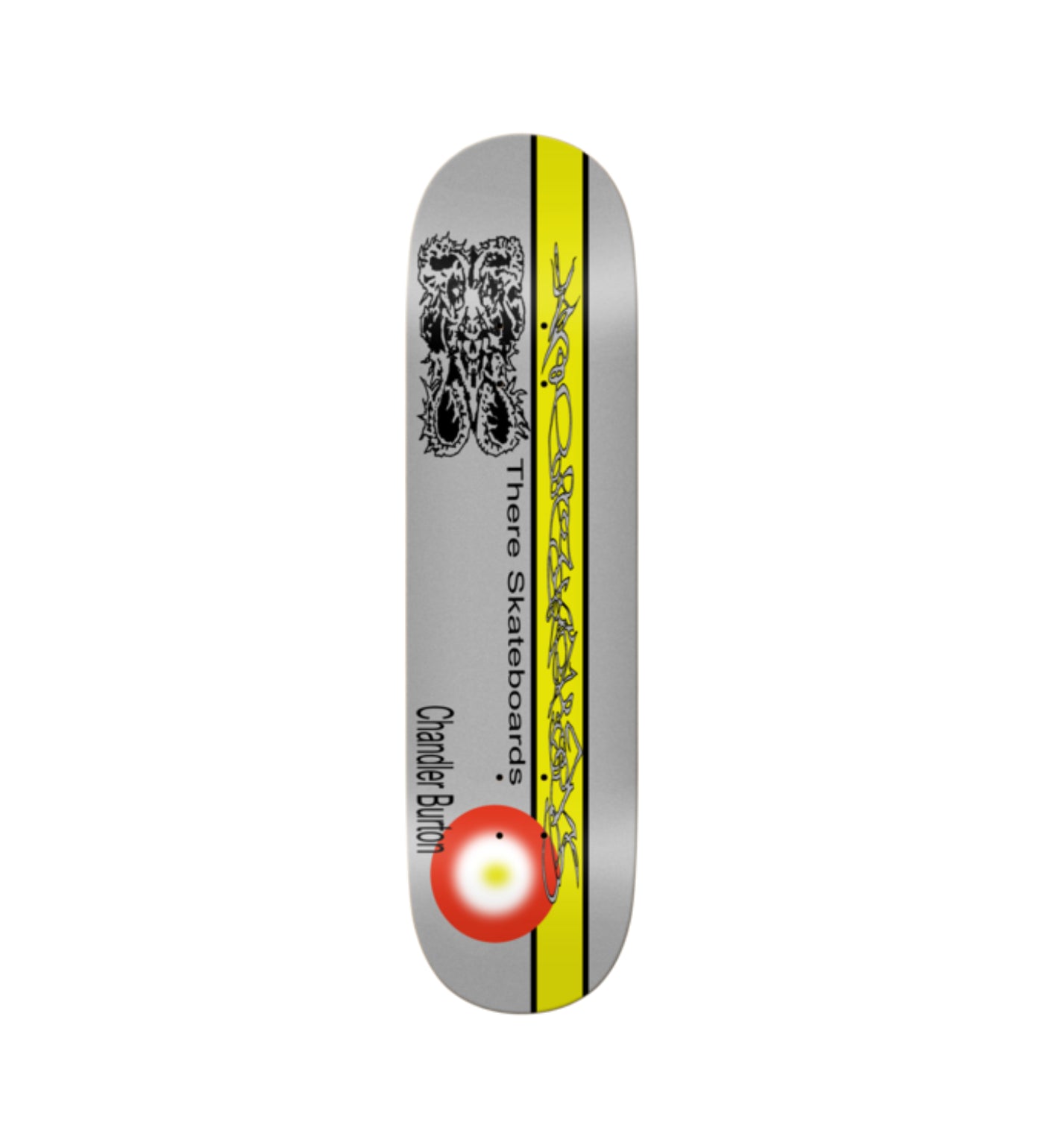 Cannonball Ghostrider - Chandler Burton, Silver/Yellow