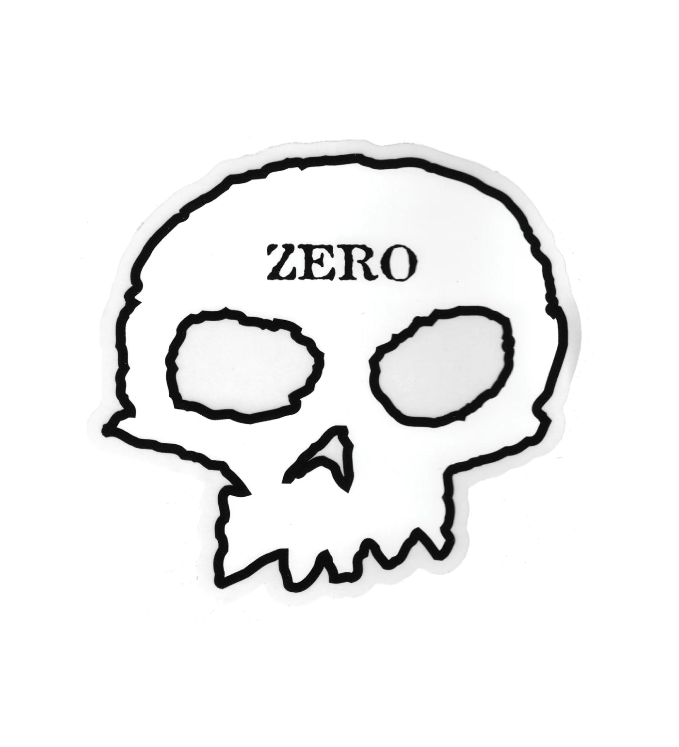 Single Skull, White