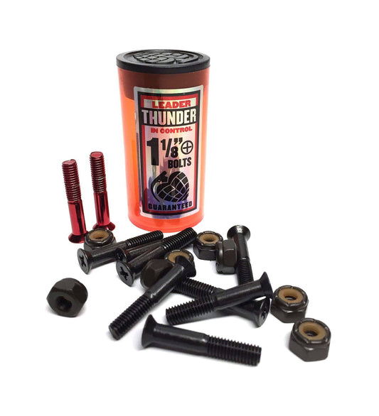 Phillips 1.125", Black/Red