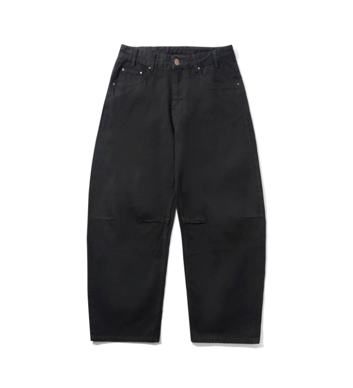 Wide Cut, Flat Black Selvedge