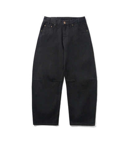 Wide Cut, Flat Black Selvedge