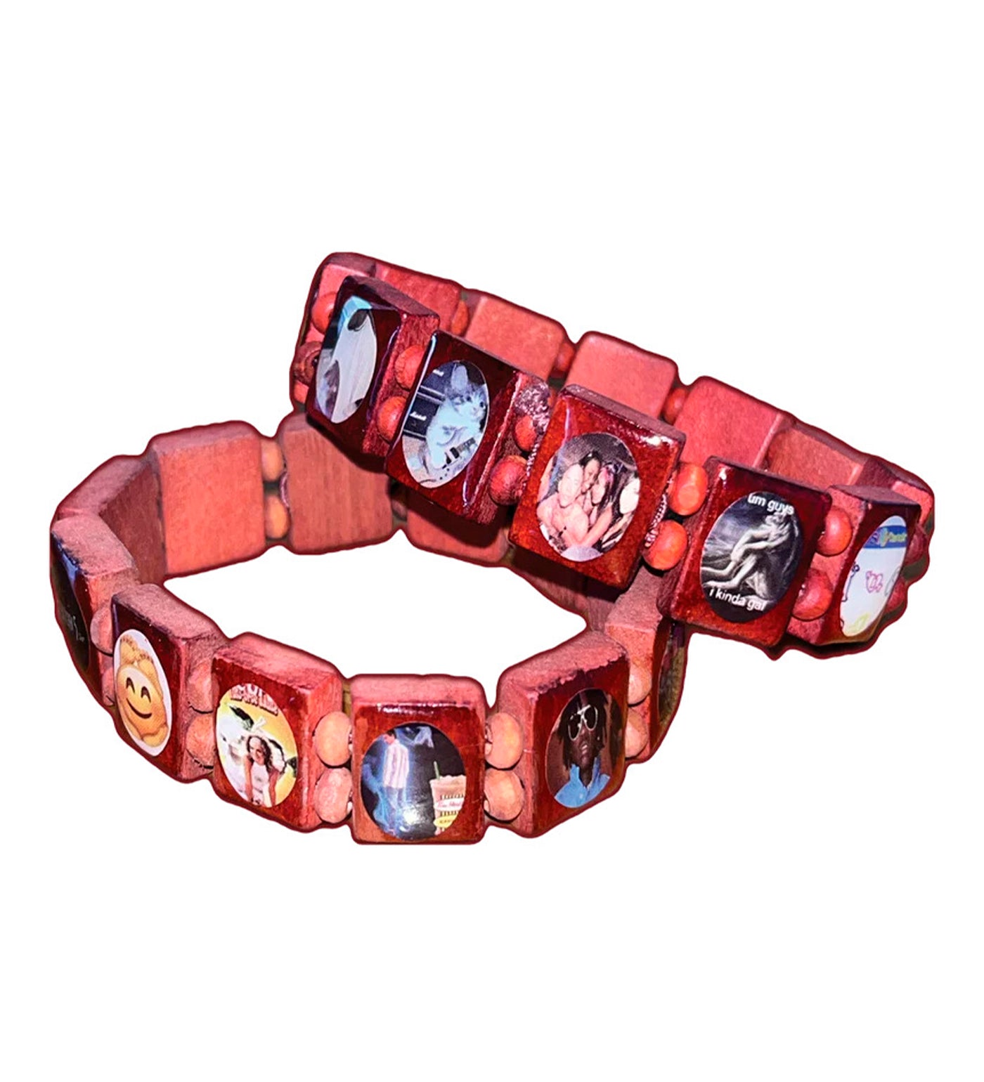 Dumbfounded Bracelet, Bloody Red