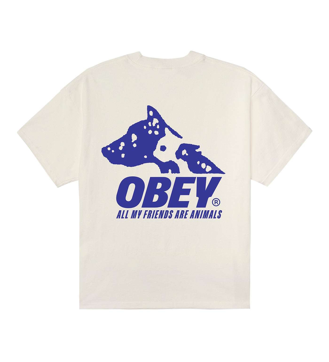 Obey Animals (Heavyweight), Vintage White