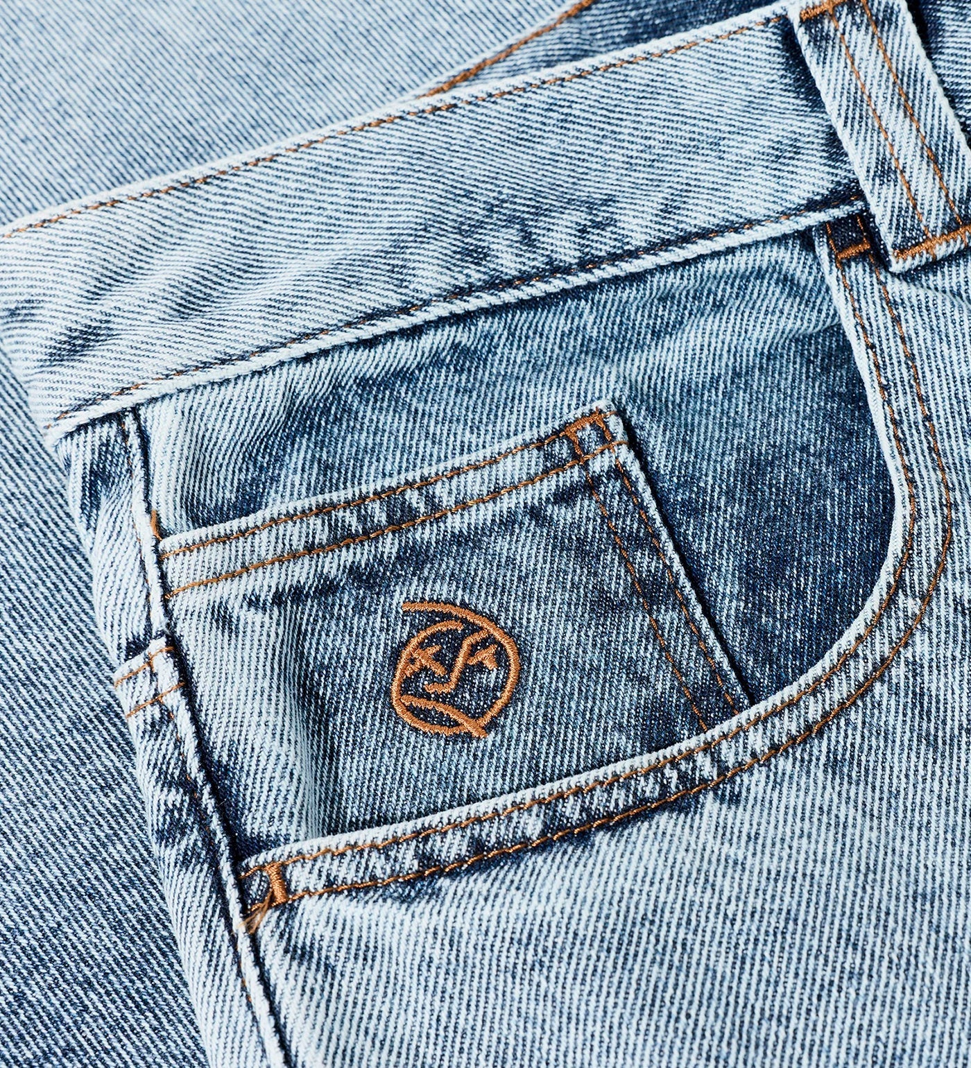 Big Boy Shorts, Heavy Washed Blue