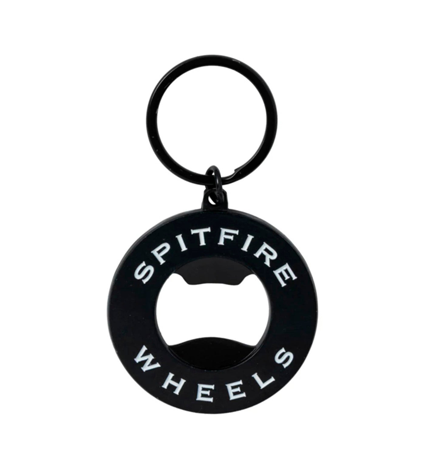 Classic Swirl Bottle Opener, Black/White