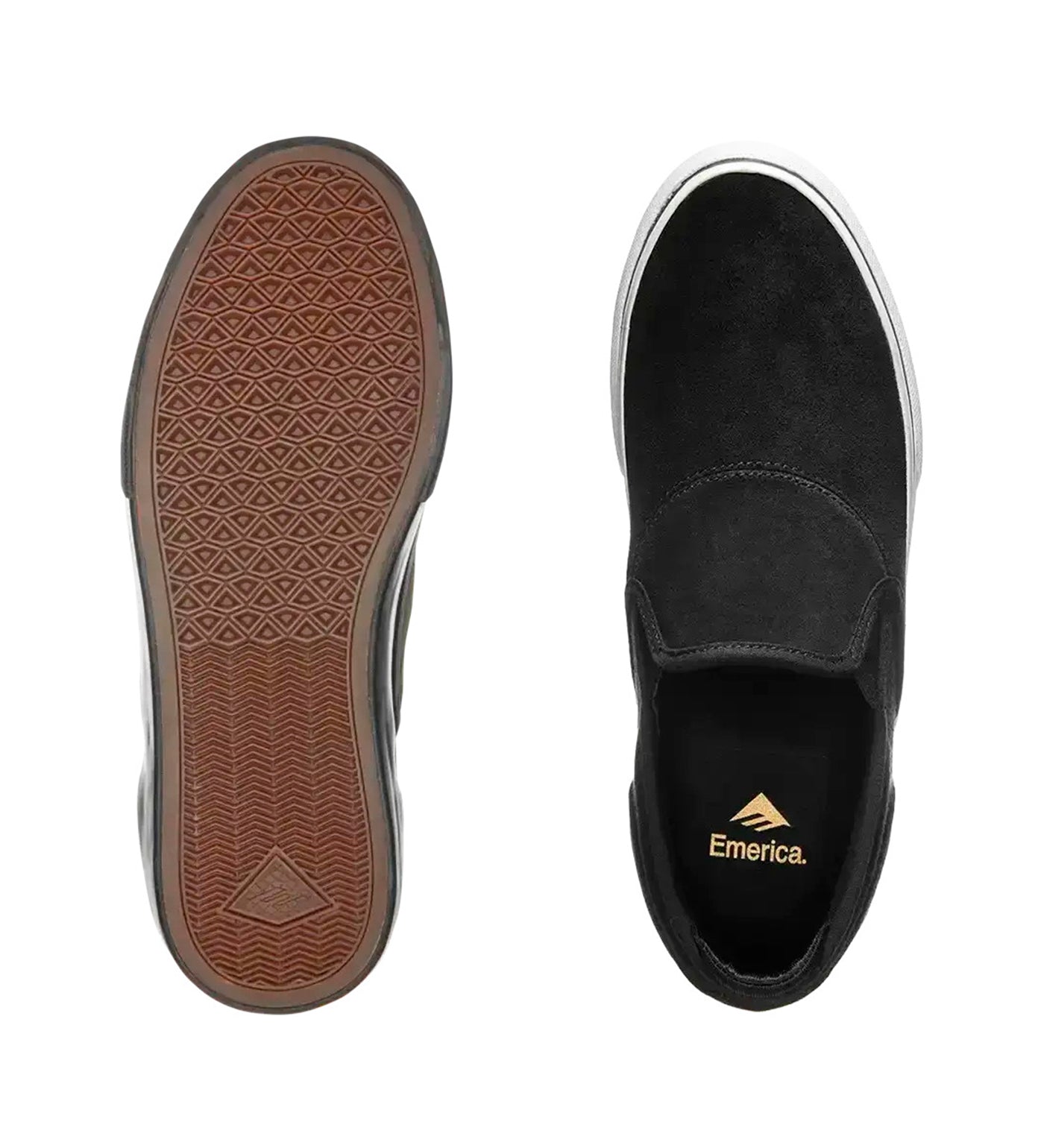 Wino G6 Slip-On, Black/White/Gold