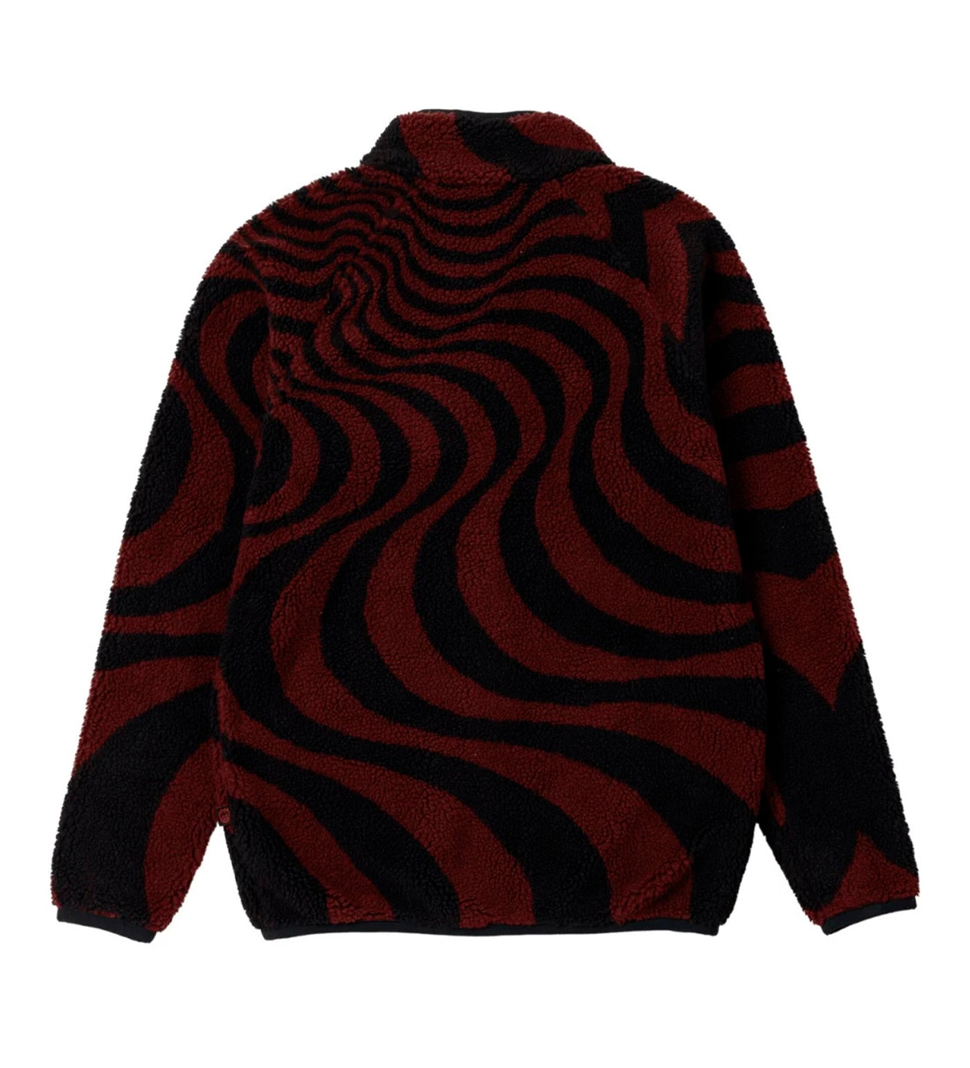 Classic '87 Swirl Fleece, Black/Dark Red