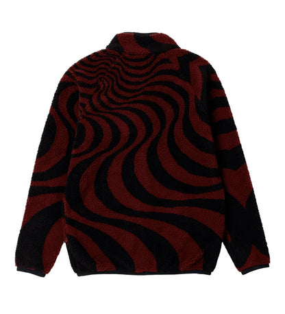 Classic '87 Swirl Fleece, Black/Dark Red
