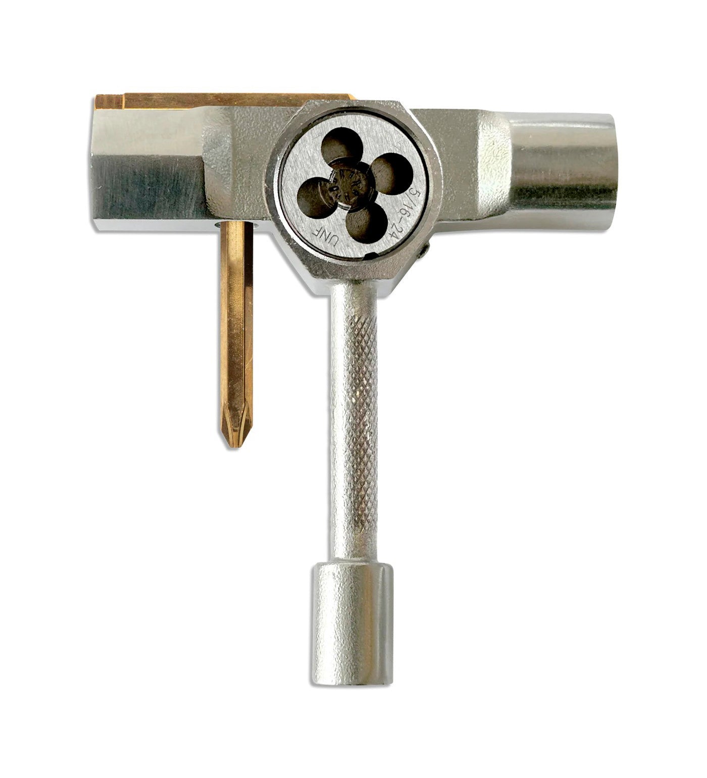 ST1 Tool With Rethreader & Bearing Press, Silver – exoplus
