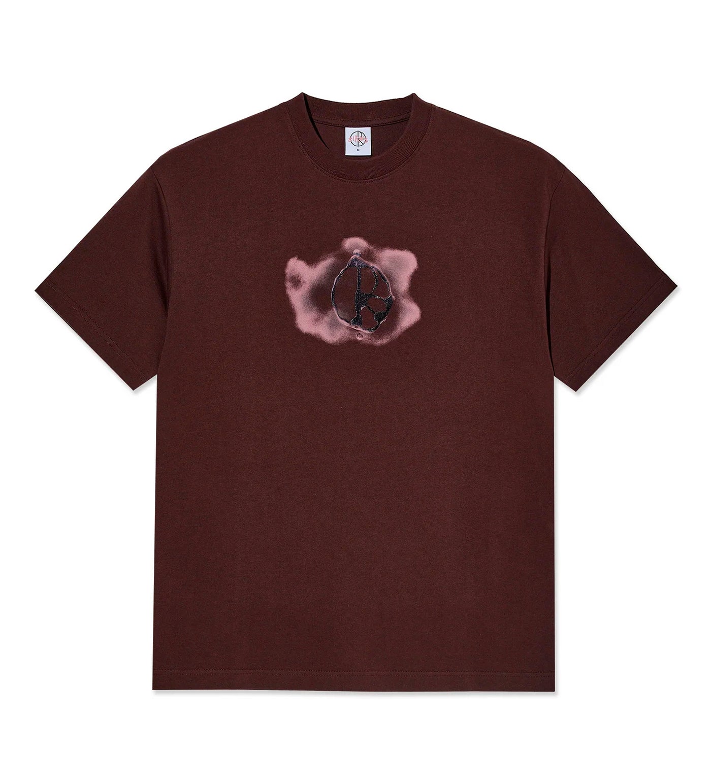 Metal Logo, Washed Bordeaux