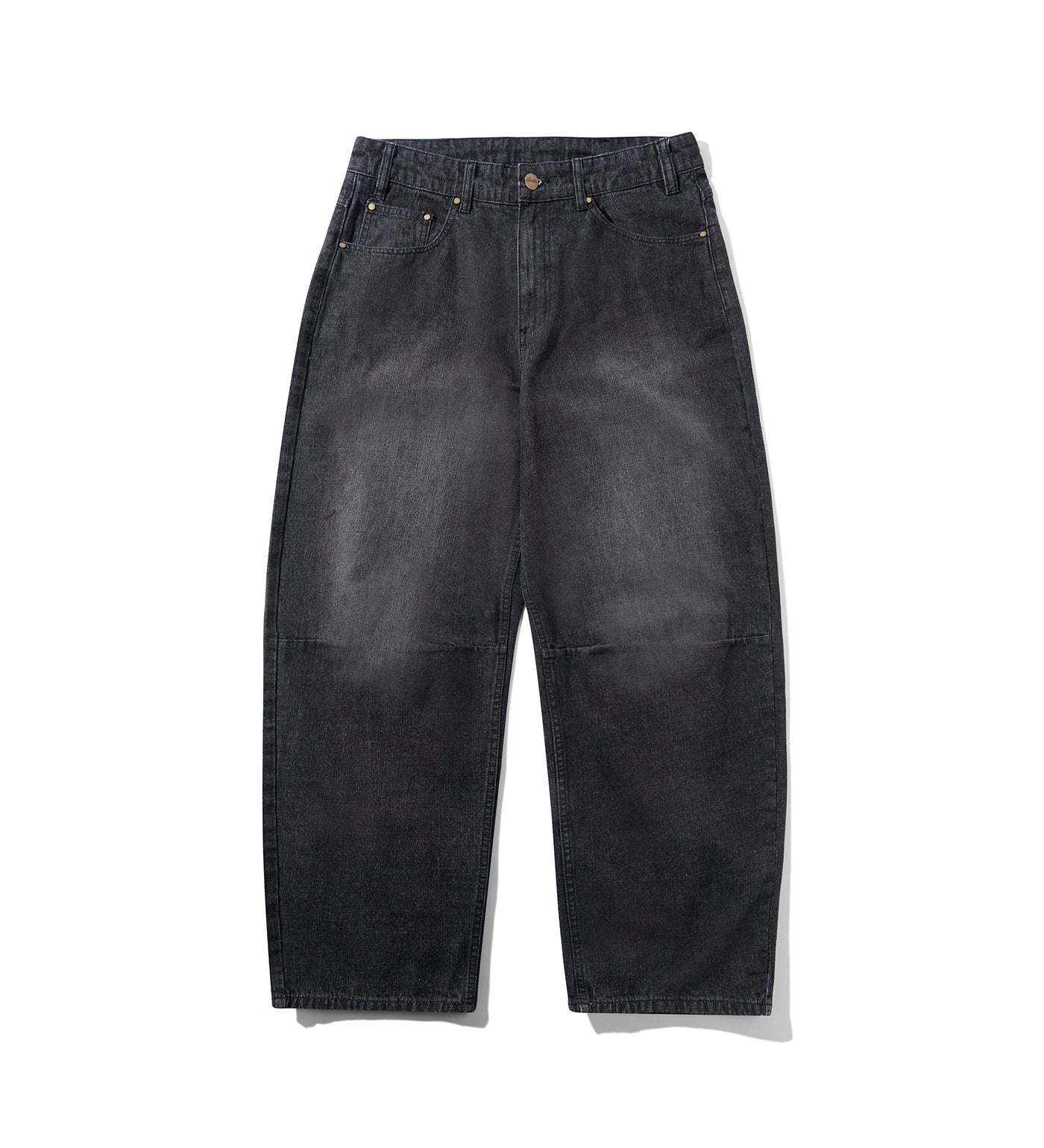 Wide Cut, Streaky Black Wash