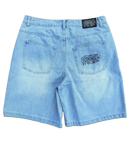 Wavy Jorts, Sunfaded Blue