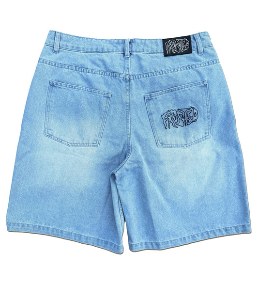 Wavy Jorts, Sunfaded Blue