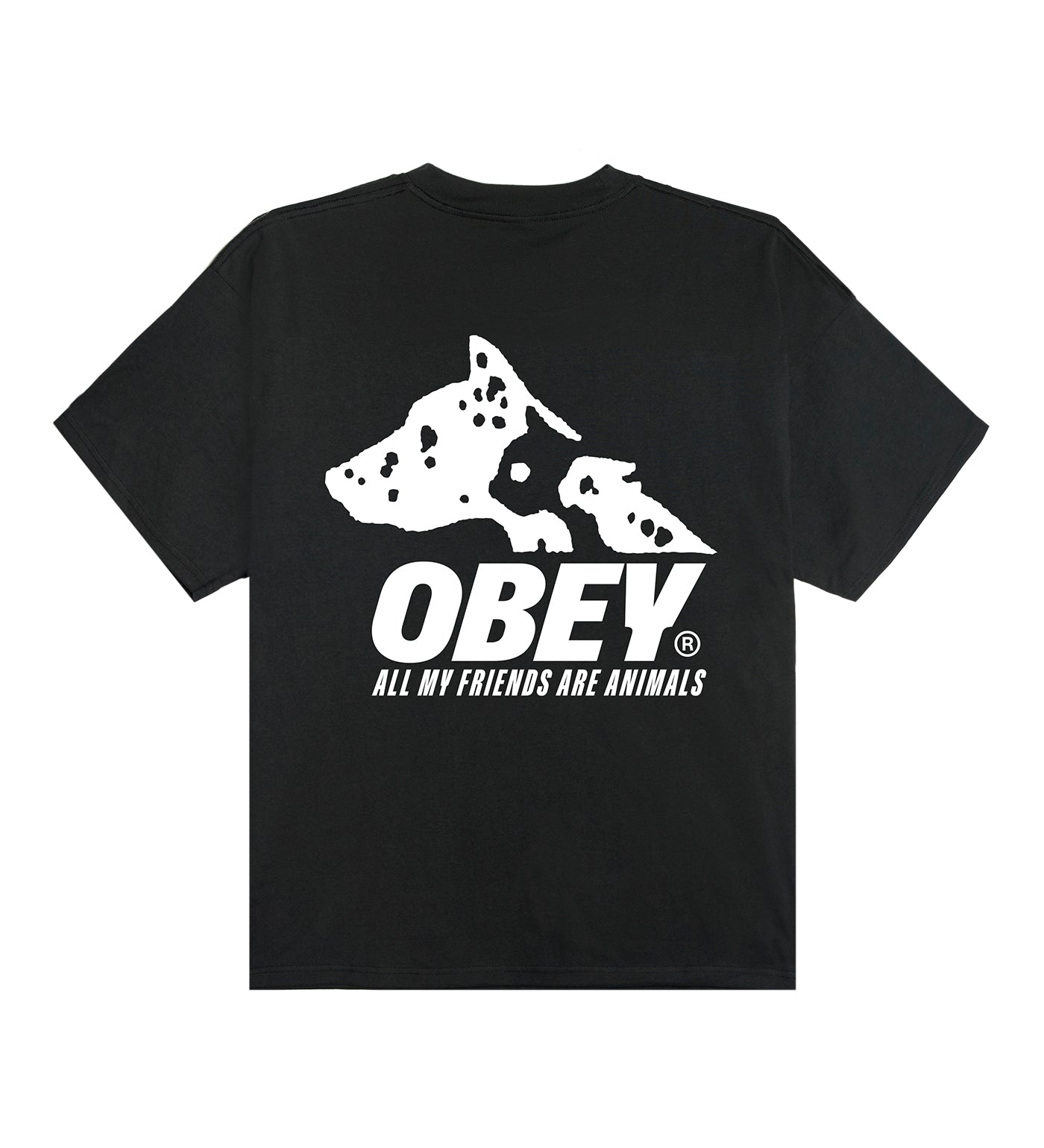 Obey Animals (Heavyweight), Vintage Black