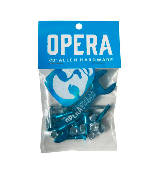 7/8" Allen, Blue/Silver