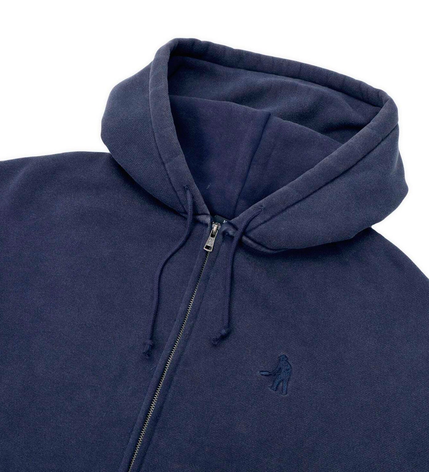 Solid Workers Zip, Washed Navy