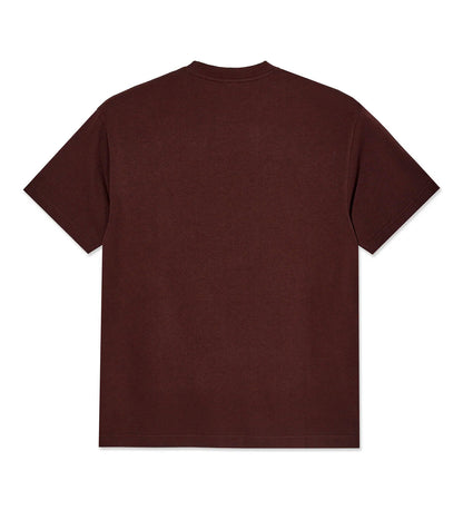 Metal Logo, Washed Bordeaux