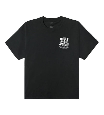 Time to Call Obey (Heavyweight), Vintage Black