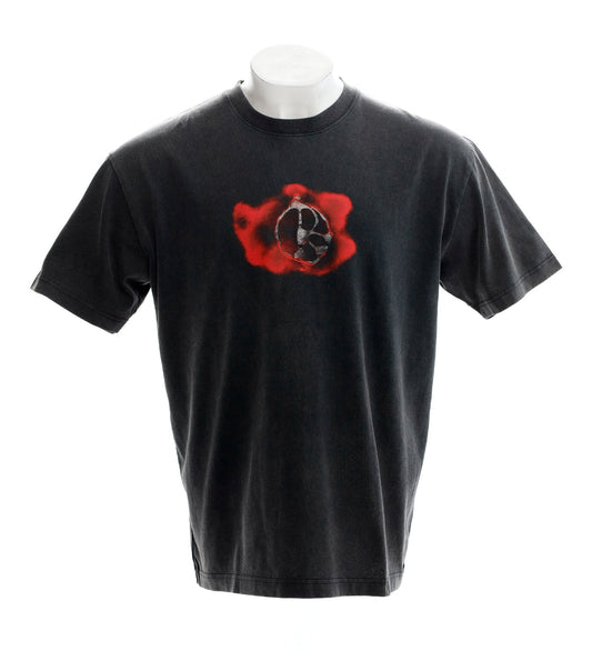 Metal Logo, Silver/Black