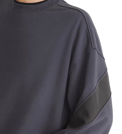 Retro Sport Crew, Charcoal Grey