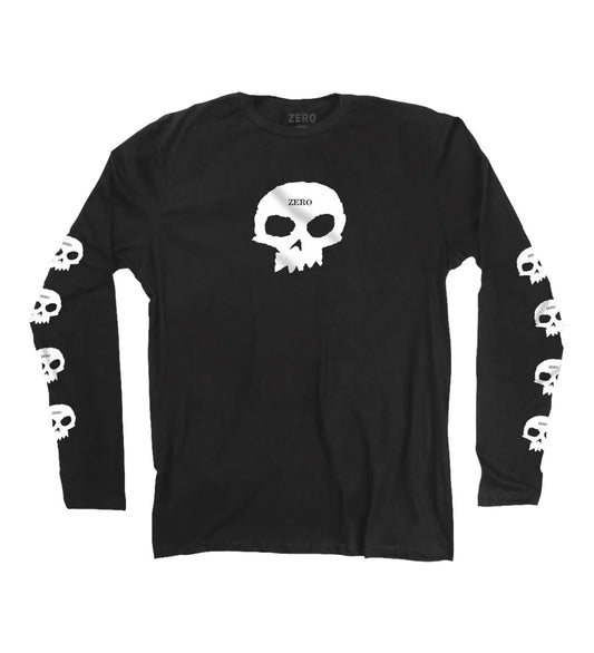 Multi Skull LS, Black/White