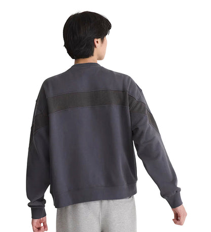 Retro Sport Crew, Charcoal Grey
