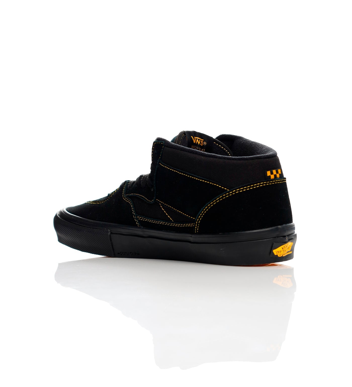 Skate Half-Cab, Black/Mustard