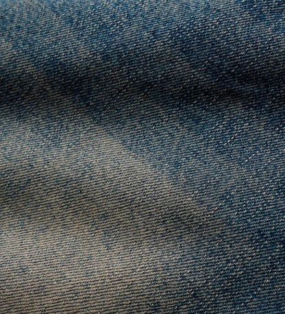 Wide Cut, Dirty Wash Indigo