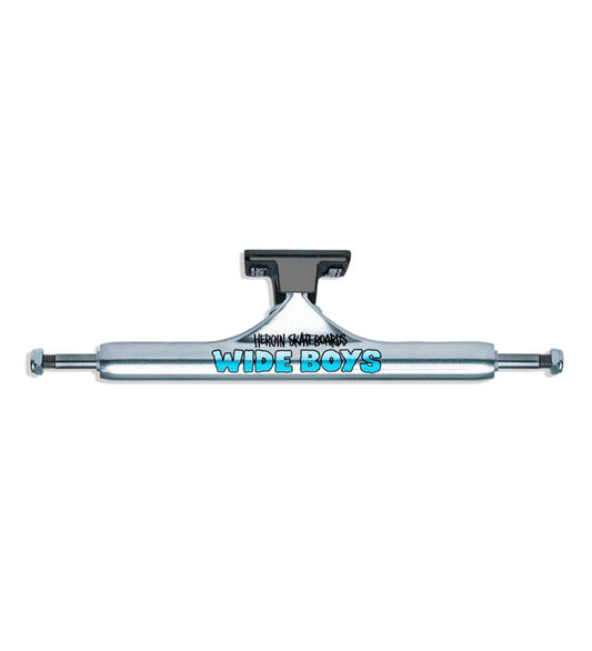 x Heroin Skateboards - ST1 Wide Boy Hollow, Polished/Black
