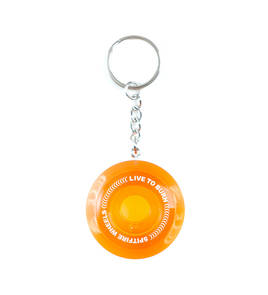 Sapphire Wheel Key, Translucent Orange