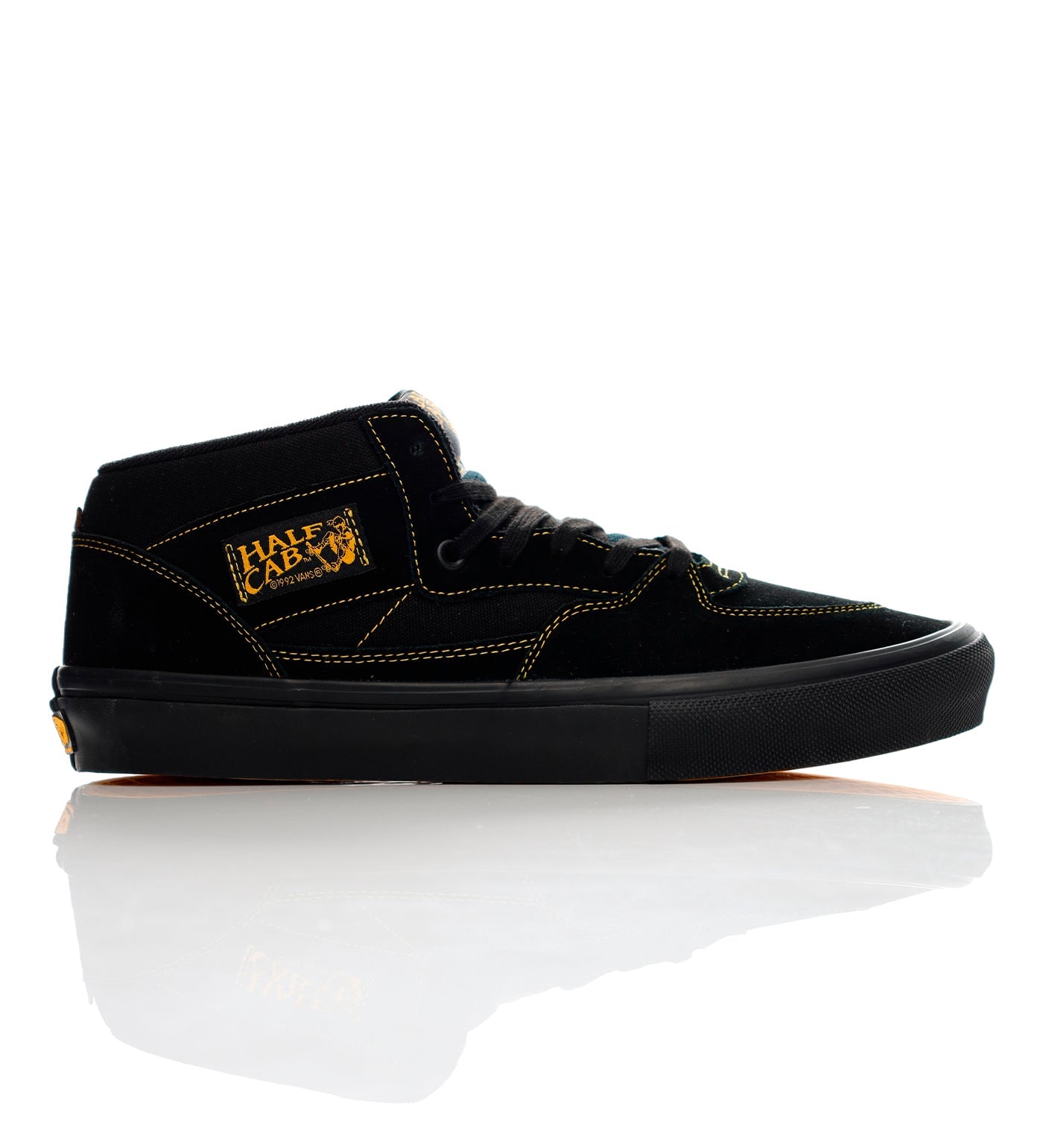 Skate Half-Cab, Black/Mustard
