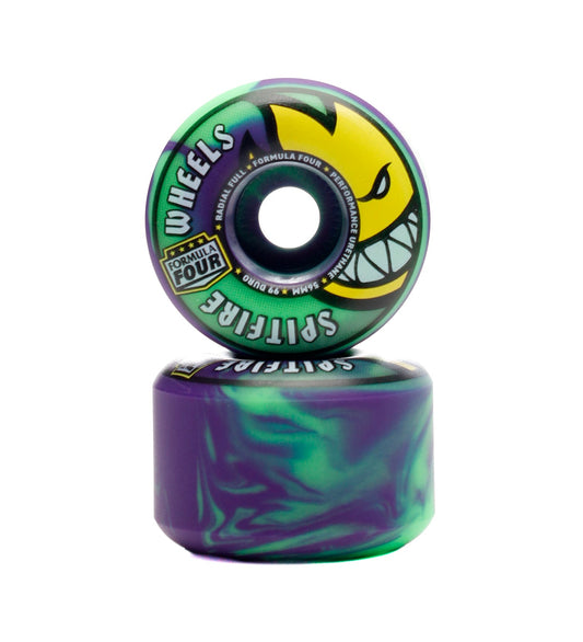 F4 Radial Full 99a, Neon Green/Purple