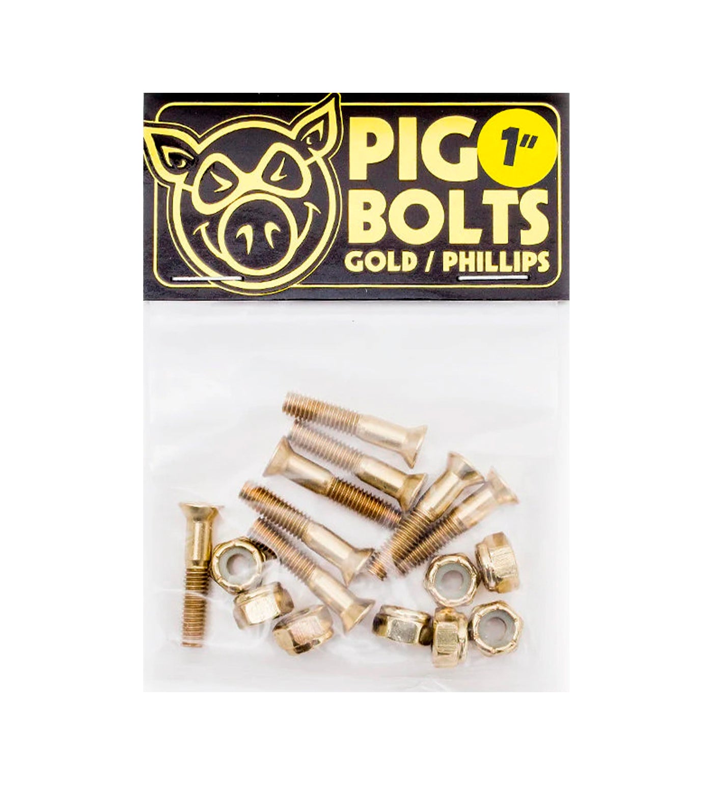 Phillips 1", Anodized Gold