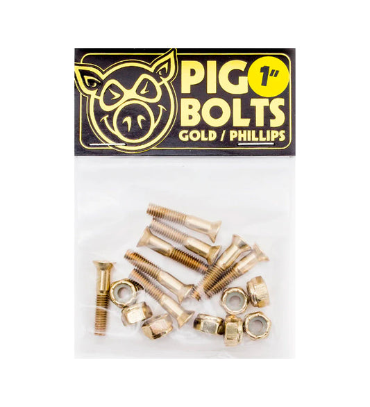 Phillips 1", Anodized Gold