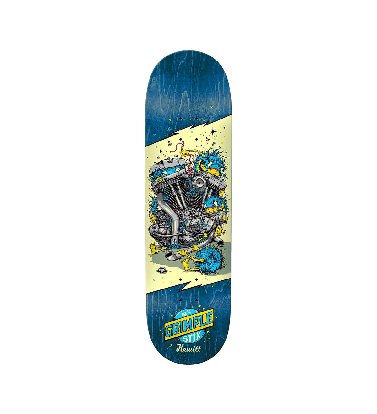 Grimplestix Revs - Peter Hewitt, Blue