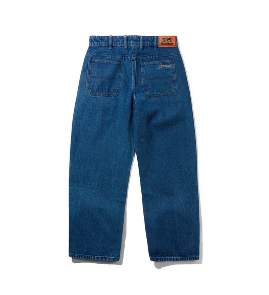 Racer - RELAXED, Washed Dark Blue