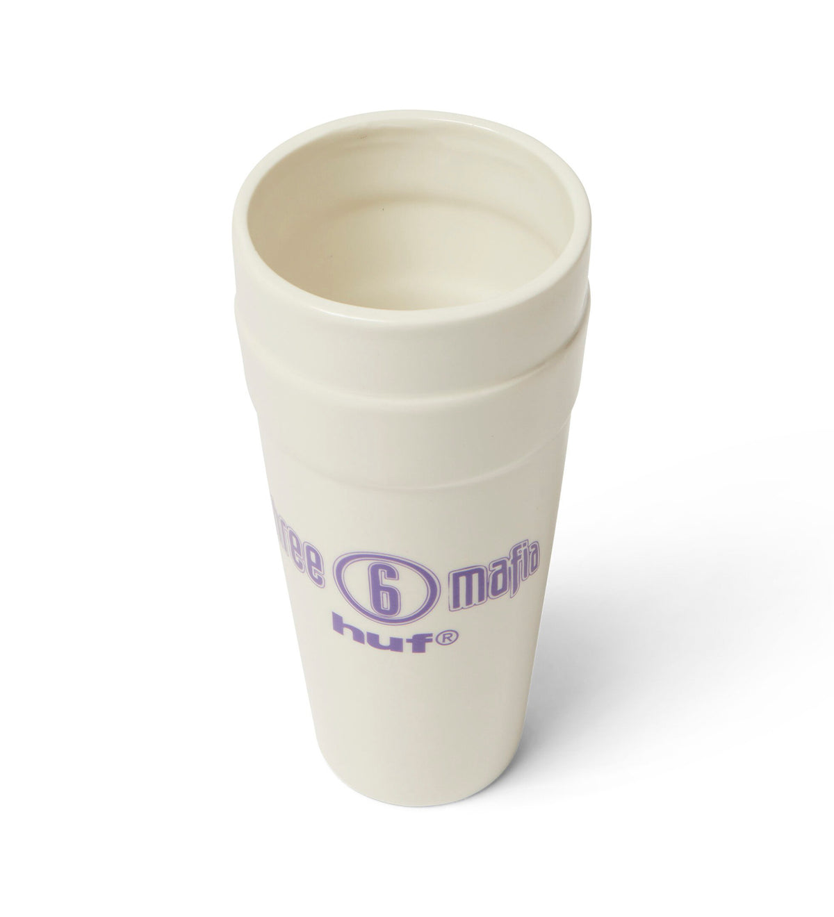x Three 6 Mafia - Ceramic Double Cup, White