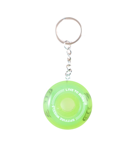 Sapphire Wheel Key, Translucent Green