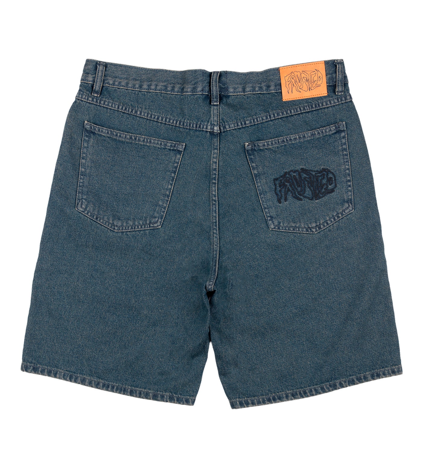 Wavy Jort, Indigo Blue