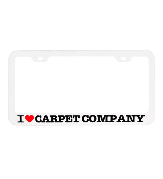 I <3 (License Plate Frame), Multi