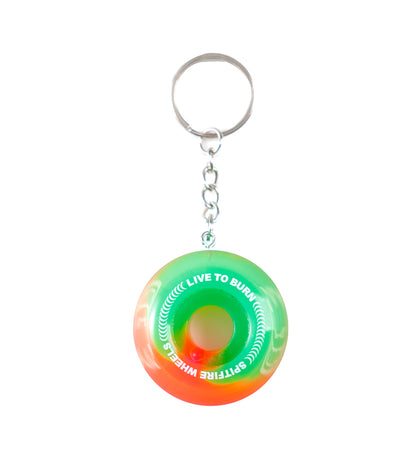 Sapphire Wheel Key, Translucent Watermelon