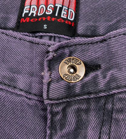 Wavy Jort, Faded Purple