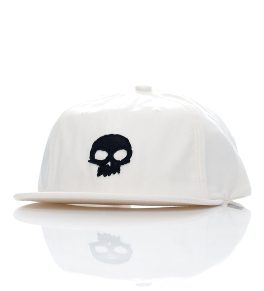 Single Skull (Felt Applique), White