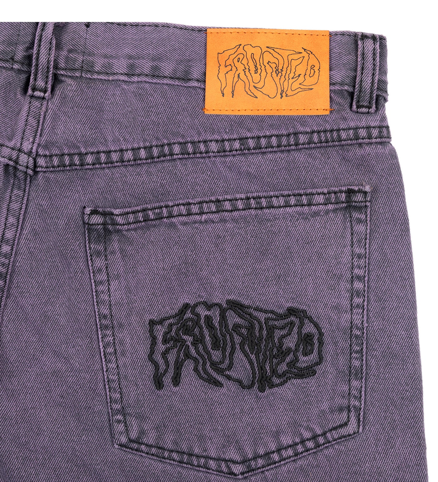 Wavy Jort, Faded Purple