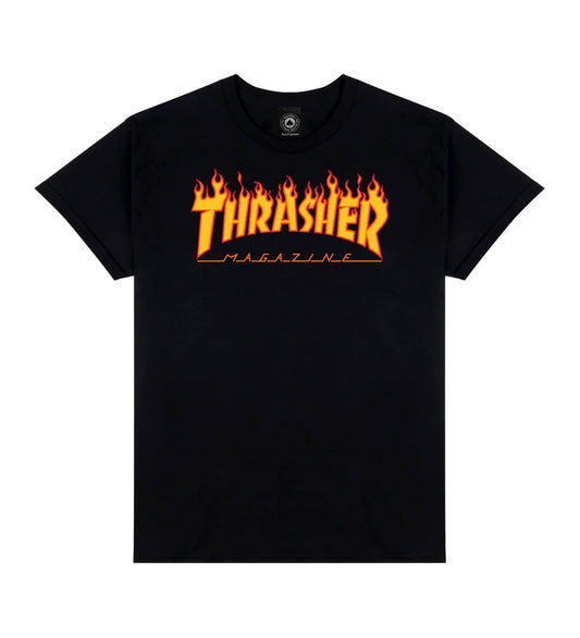 Flame Logo, Black
