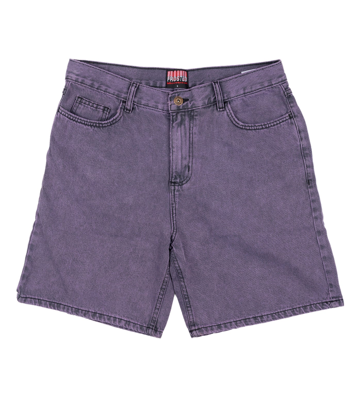 Wavy Jort, Faded Purple