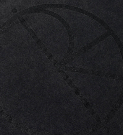 Stroke Logo (Contrast), Silver Black/Black