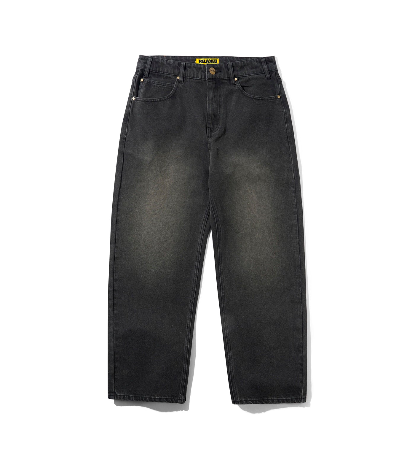 Racer - RELAXED, Faded Black